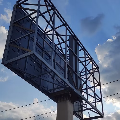 Водонепроницаемый HD P10 полноцветный наружный светодиодный дисплей для рекламы