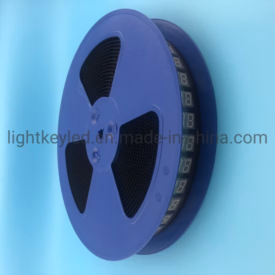 Изготовленный на заказ 8-значный светодиодный дисплей SMD с боковыми контактами, соответствующий требованиям RoHS