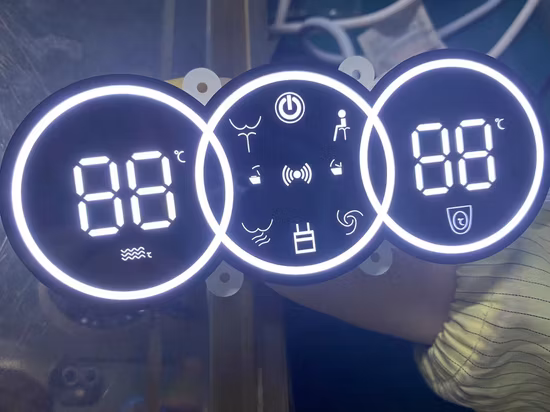 Пользовательский 6-цифровой светодиодный индикатор температуры 7-сегментного светодиодного дисплея для бытовой техники